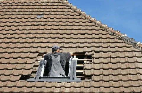 Pose de velux - Le Verger